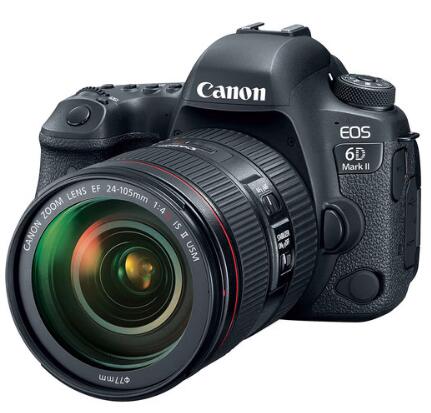 Canon EOS 6D Mark II DSLR Camera With 24-105mm F/4L II Lens