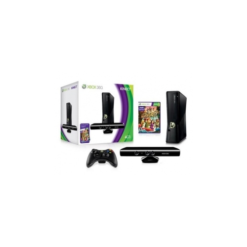 Brand New Play Game Control New Microsoft Xbox 360 750GB System+Kinect Sensor&Game