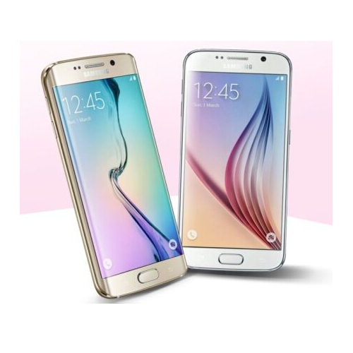 Samsung Galaxy S7 Edge silver titanium