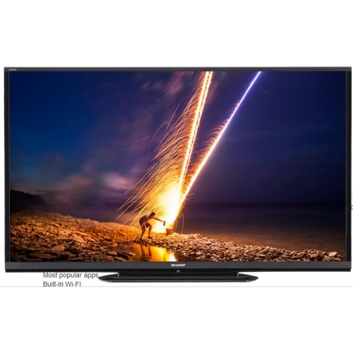 Sharp 90" Class AQUOS HD Series LED Smart TV LC-90LE657U