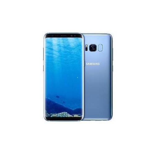 New Samsung Galaxy S8 Plus SM-G955FD Duos 6.2'' 12MP FACTORY UNLOCKED 64GB Coral Blue Phone