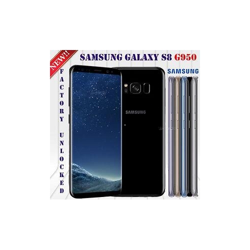 Brand new Samsung Galaxy S8 G950FD Unlocked Phone (64GB) LTE 5.8" HD 12MP Android 7.0 Cheap Wholesale price for sale